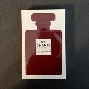 Chanel No. 5 Eau de Parfum Red Edition 3.4 Fl oz. Full Size